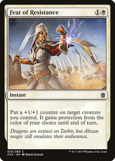 Feat of Resistance (10) - Khans of Tarkir - Game On