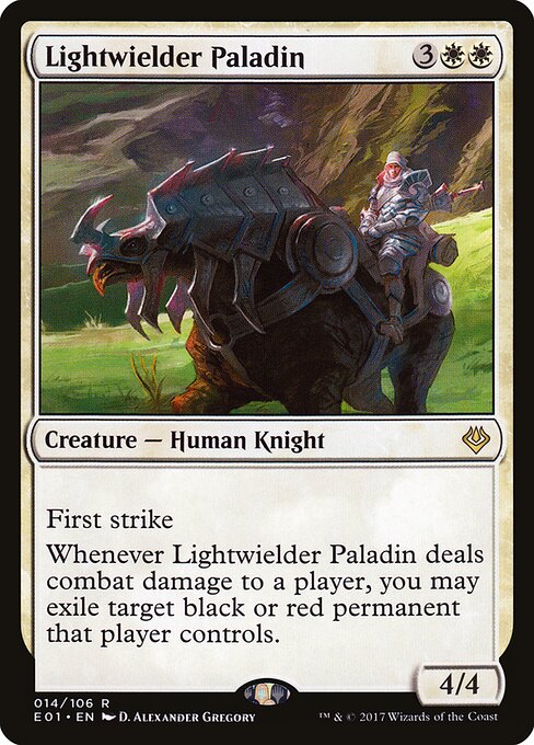 Lightwielder Paladin (14) - Archenemy: Nicol Bolas - Game On