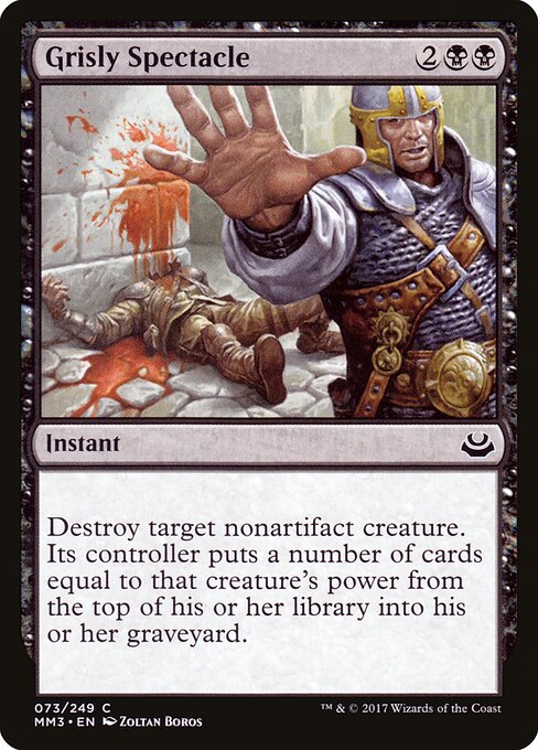 Grisly Spectacle (73) (Foil) - Modern Masters 2017 - Game On