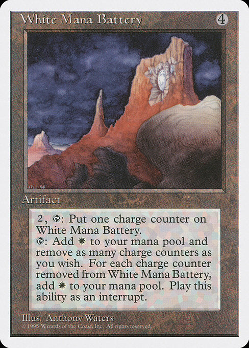 White Mana Battery (357) - Fourth Edition - Game On