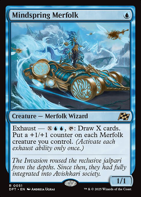 Mindspring Merfolk (51) - Aetherdrift - Game On