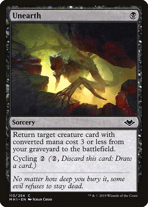 Unearth (113) - Modern Horizons - Game On