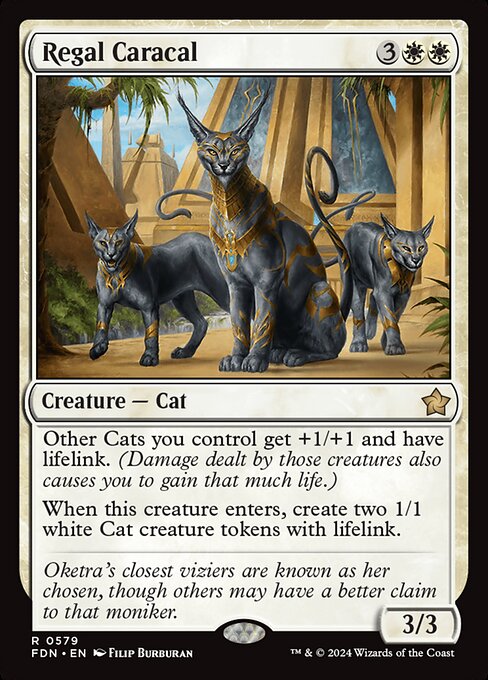 Regal Caracal (579) - Foundations - Game On
