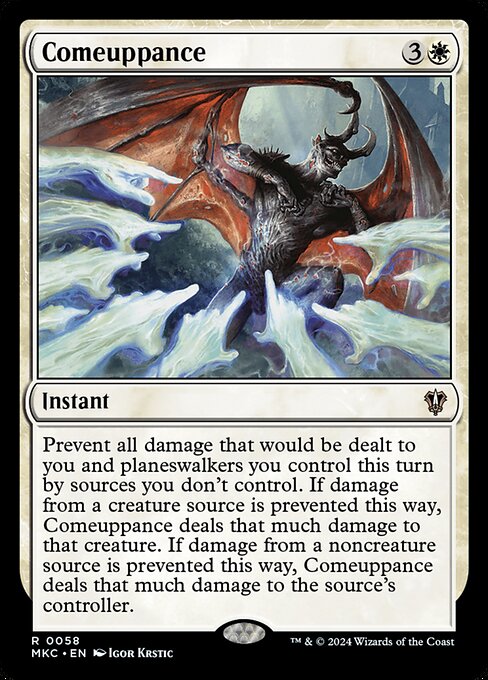 Comeuppance (58) - Murders at Karlov Manor Commander - Game On