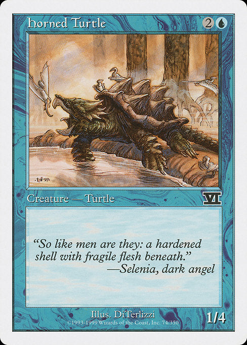 Horned Turtle (74) - Classic Sixth Edition - Game On