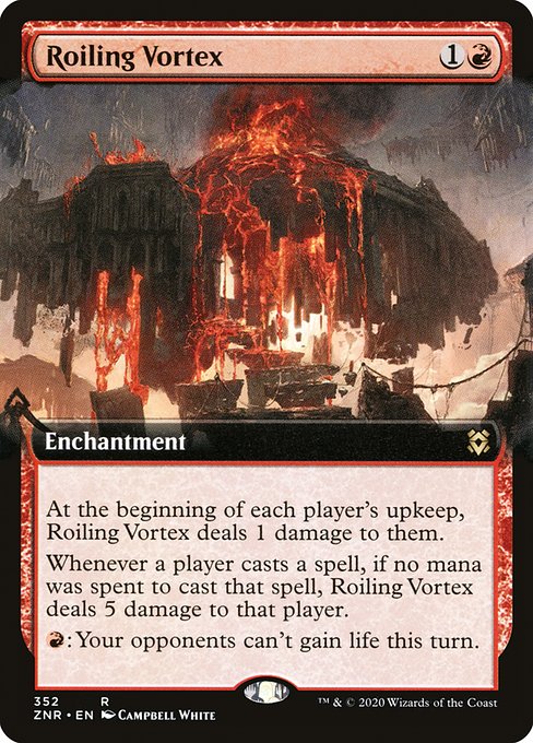Roiling Vortex (352) - EXTENDED ART - Zendikar Rising - Game On