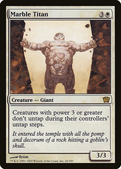 Marble Titan (26★) - Ninth Edition - Game On
