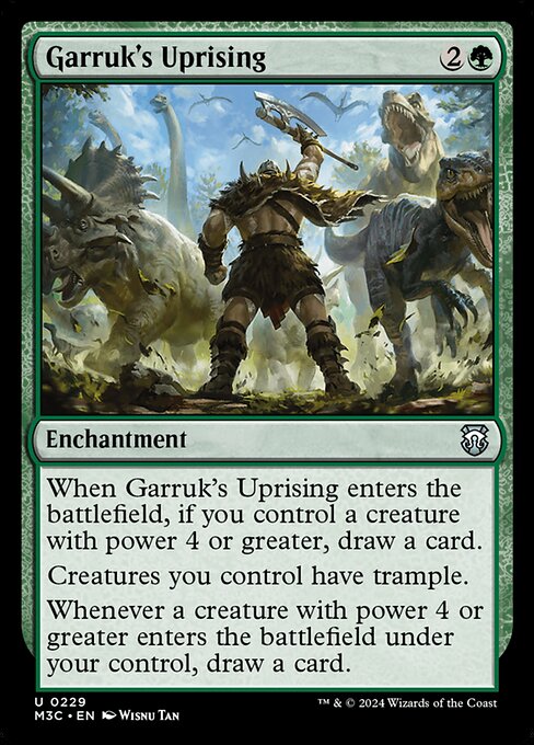 Garruk's Uprising (229) - Modern Horizons 3 Commander - Game On