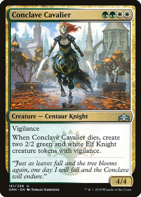 Conclave Cavalier (161) (Foil) - Guilds of Ravnica - Game On