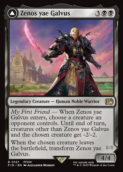 Zenos yae Galvus // Shinryu, Transcendent Rival (127) (Foil) - Final Fantasy - Game On