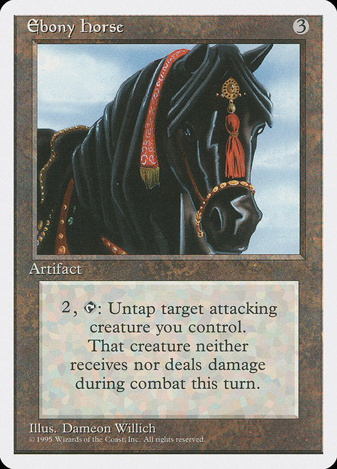 Ebony Horse (318) - Fourth Edition - Game On