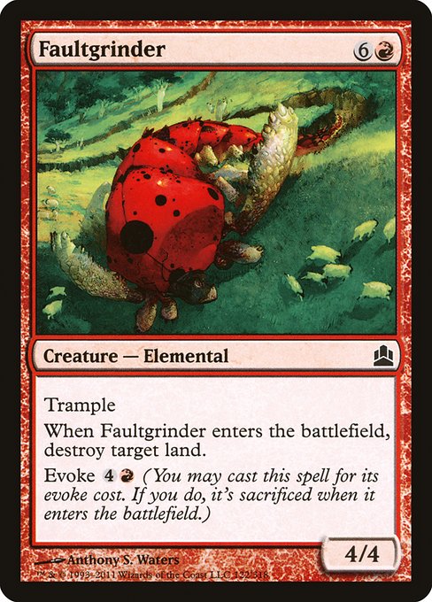 Faultgrinder (122) - Commander 2011 - Game On