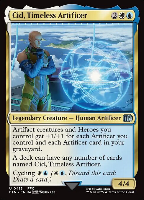 Cid, Timeless Artificer (415) - Final Fantasy - Game On