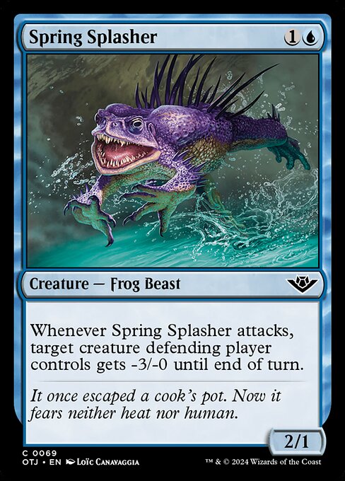 Spring Splasher (69) (Foil) - Outlaws of Thunder Junction - Game On