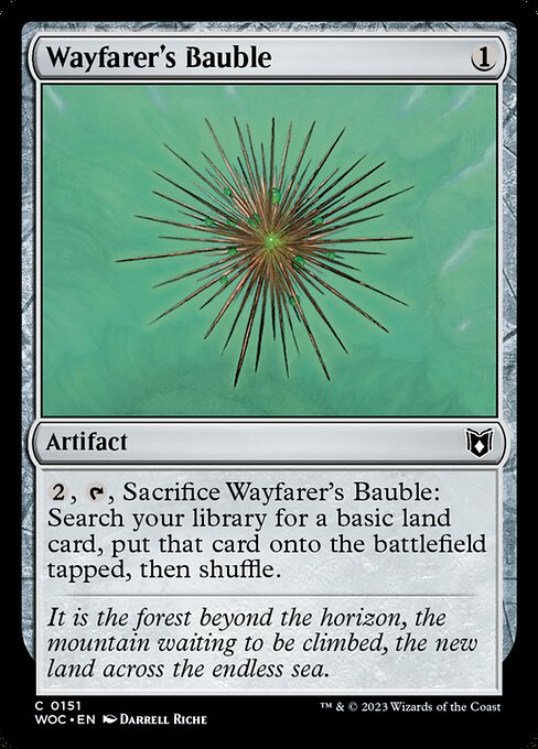 Wayfarer's Bauble (151) - Wilds of Eldraine Commander - Game On