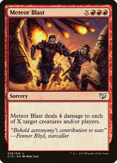 Meteor Blast (28) - Commander 2015 - Game On
