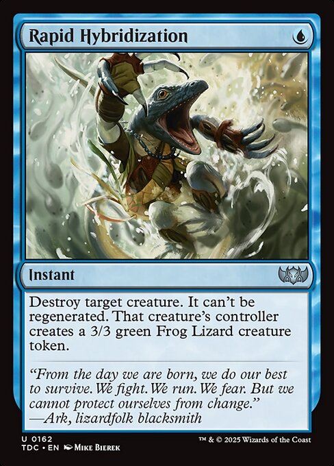 Rapid Hybridization (162) - Tarkir: Dragonstorm Commander - Game On