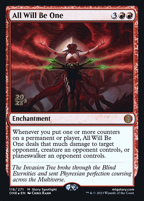 All Will Be One (118s) (Foil) - Phyrexia: All Will Be One Promos - Game On