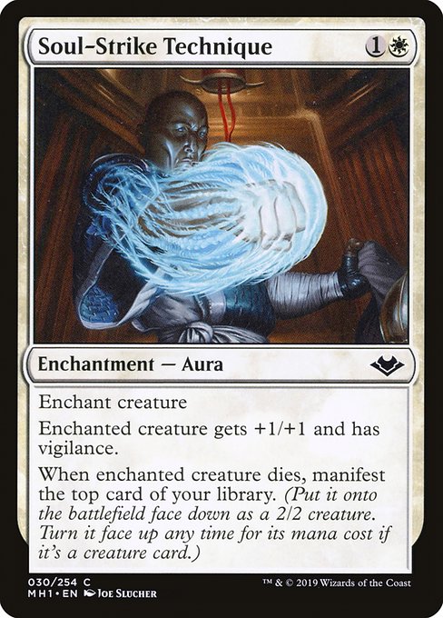 Soul-Strike Technique (30) (Foil) - Modern Horizons - Game On