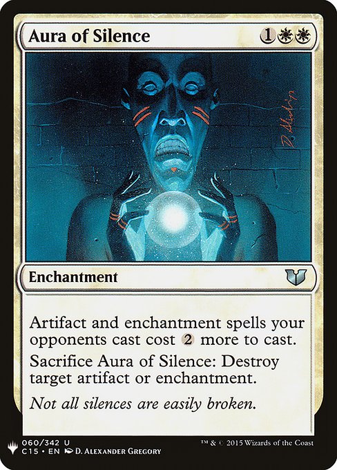 Aura of Silence (C15-60) - The List - Game On
