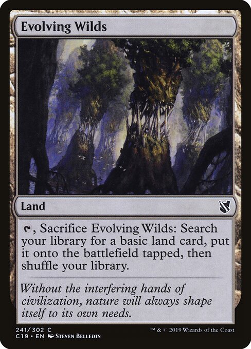 Evolving Wilds (241) - Commander 2019 - Game On