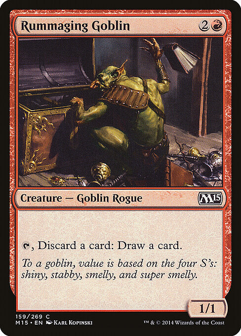 Rummaging Goblin (159) - Magic 2015 - Game On