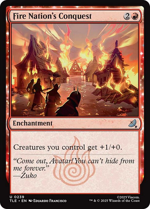 Fire Nation's Conquest (239) (Foil) - Avatar: The Last Airbender Eternal - Game On