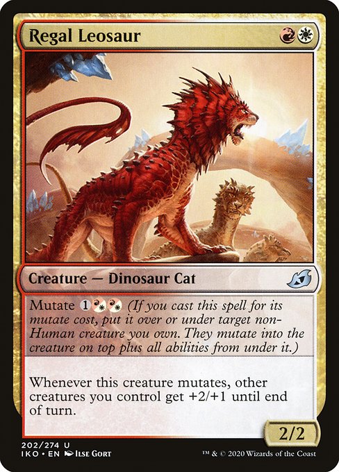 Regal Leosaur (202) (Foil) - Ikoria: Lair of Behemoths - Game On
