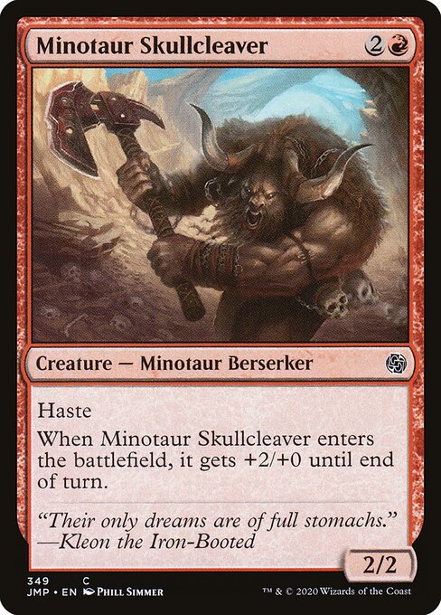 Minotaur Skullcleaver (349) - Jumpstart - Game On