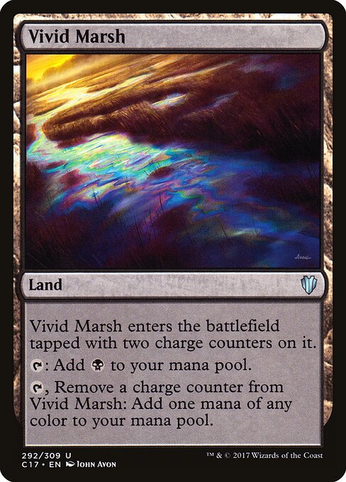 Vivid Marsh (292) - Commander 2017 - Game On