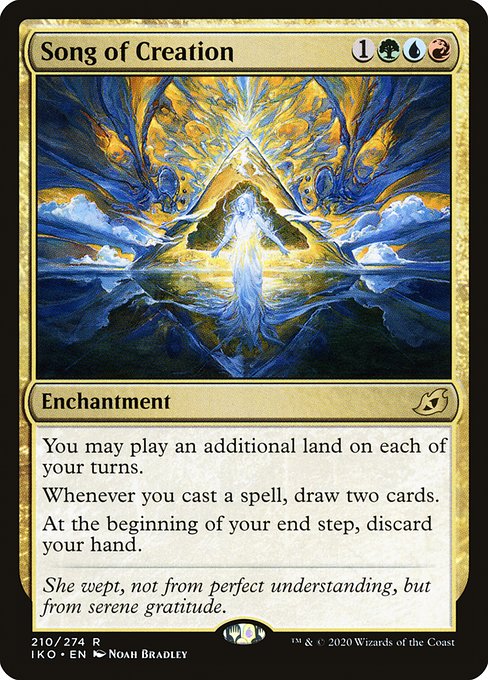 Song of Creation (210) (Foil) - Ikoria: Lair of Behemoths - Game On