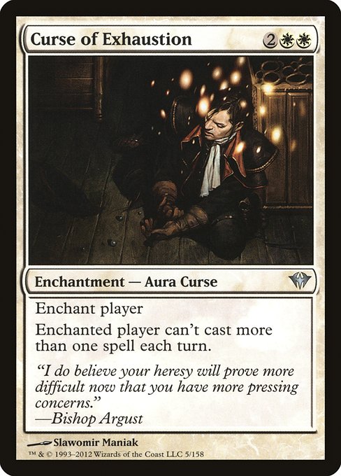 Curse of Exhaustion (5) - Dark Ascension - Game On