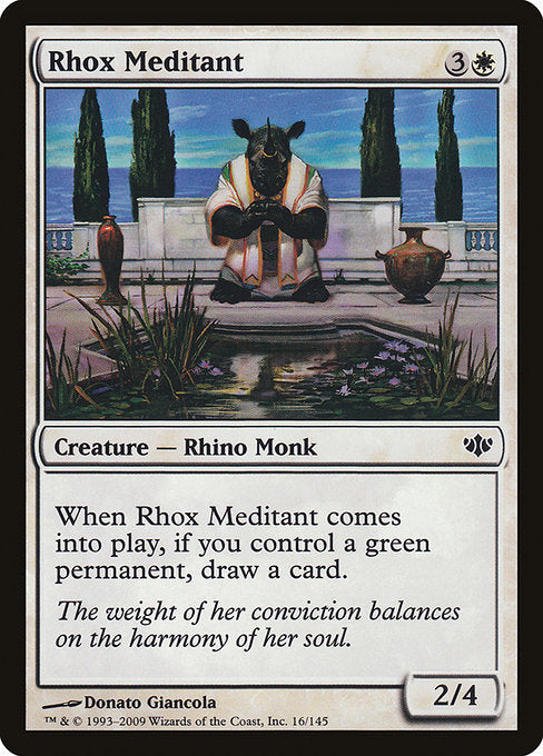 Rhox Meditant (16) (Foil) - Conflux - Game On
