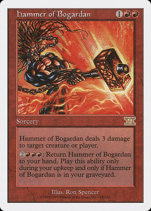 Hammer of Bogardan (188) - Classic Sixth Edition - Game On