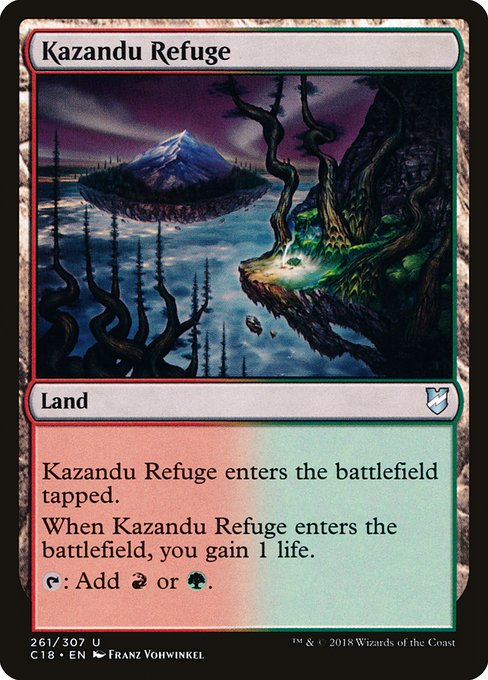 Kazandu Refuge (261) - Commander 2018 - Game On