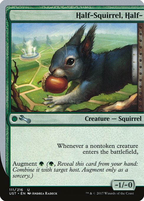 Half-Squirrel, Half- (111) (Foil) - Unstable - Game On
