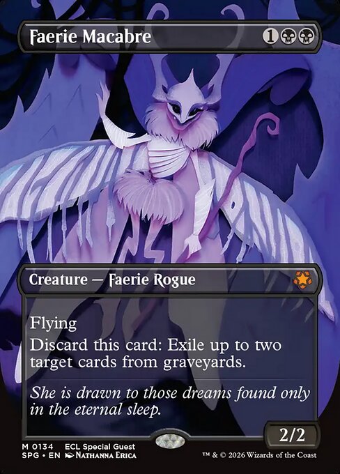 Faerie Macabre (134) - BORDERLESS - FULL ART - Special Guests - Game On