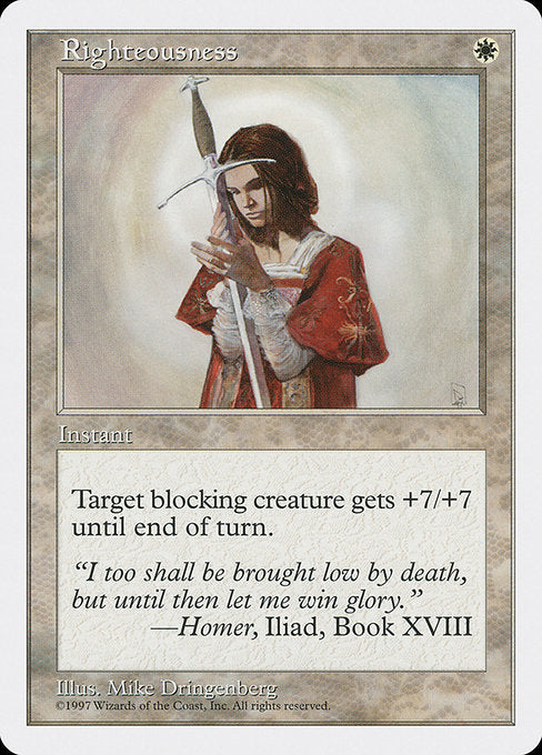 Righteousness (56) - Fifth Edition - Game On
