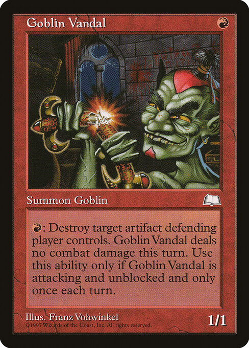 Goblin Vandal (105) - Weatherlight - Game On