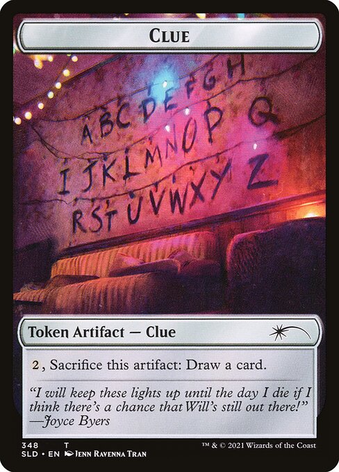 Clue (348) (Foil) - Secret Lair Drop - Game On