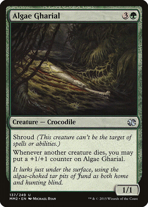 Algae Gharial (137) (Foil) - Modern Masters 2015 - Game On
