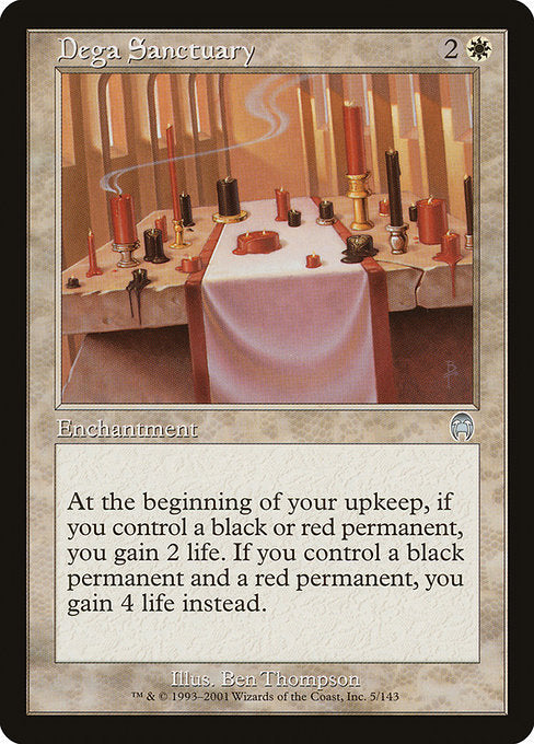Dega Sanctuary (5) (Foil) - Apocalypse - Game On