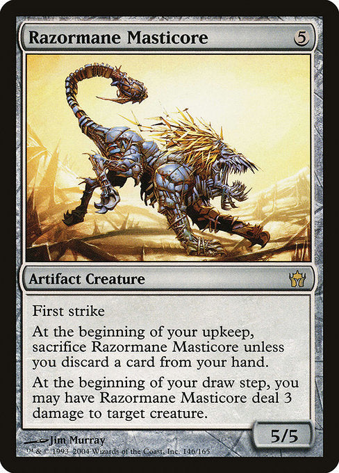Razormane Masticore (146) (Foil) - Fifth Dawn - Game On