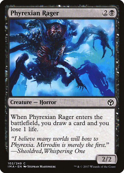 Phyrexian Rager (102) (Foil) - Iconic Masters - Game On