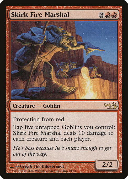 Skirk Fire Marshal (50) - Duel Decks: Elves vs. Goblins - Game On