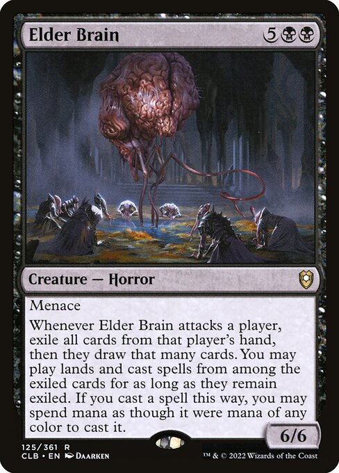 Elder Brain (125) - Commander Legends: Battle for Baldur's Gate - Game On