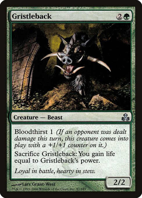 Gristleback (87) - Guildpact - Game On