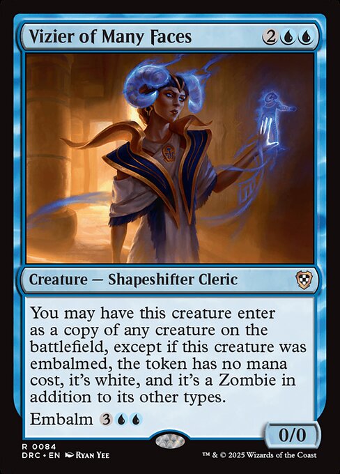 Vizier of Many Faces (84) - Aetherdrift Commander - Game On