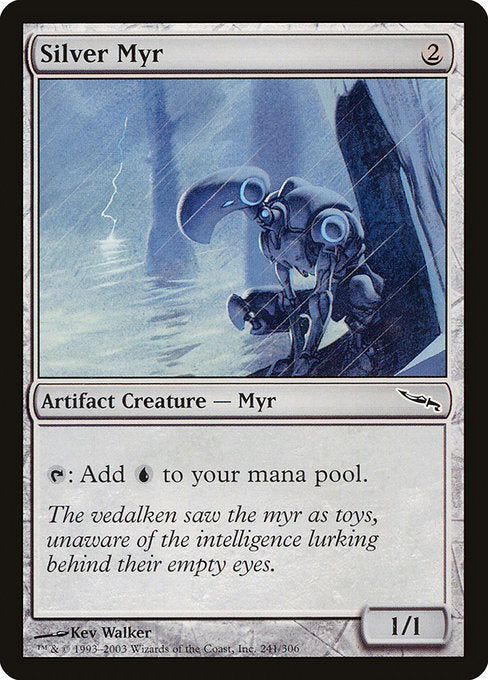 Silver Myr (241) (Foil) - Mirrodin - Game On