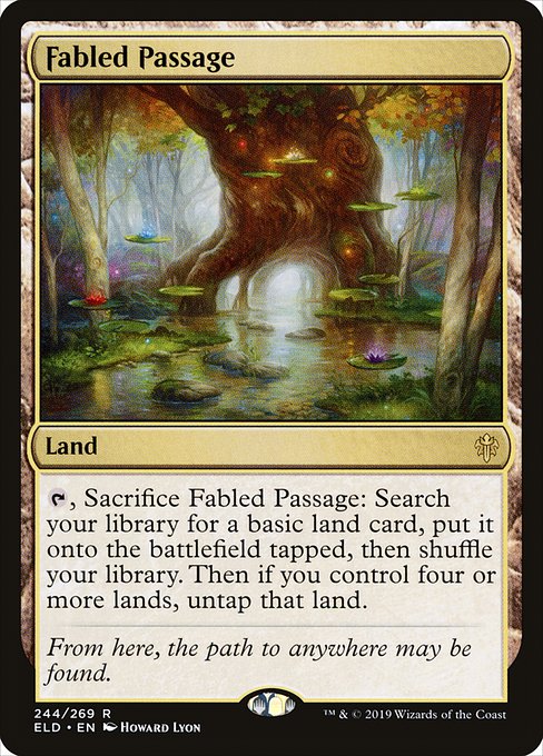 Fabled Passage (244) - Throne of Eldraine - Game On